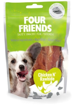 FourFriends Godis FFD Chicken N' Rawhide 400g